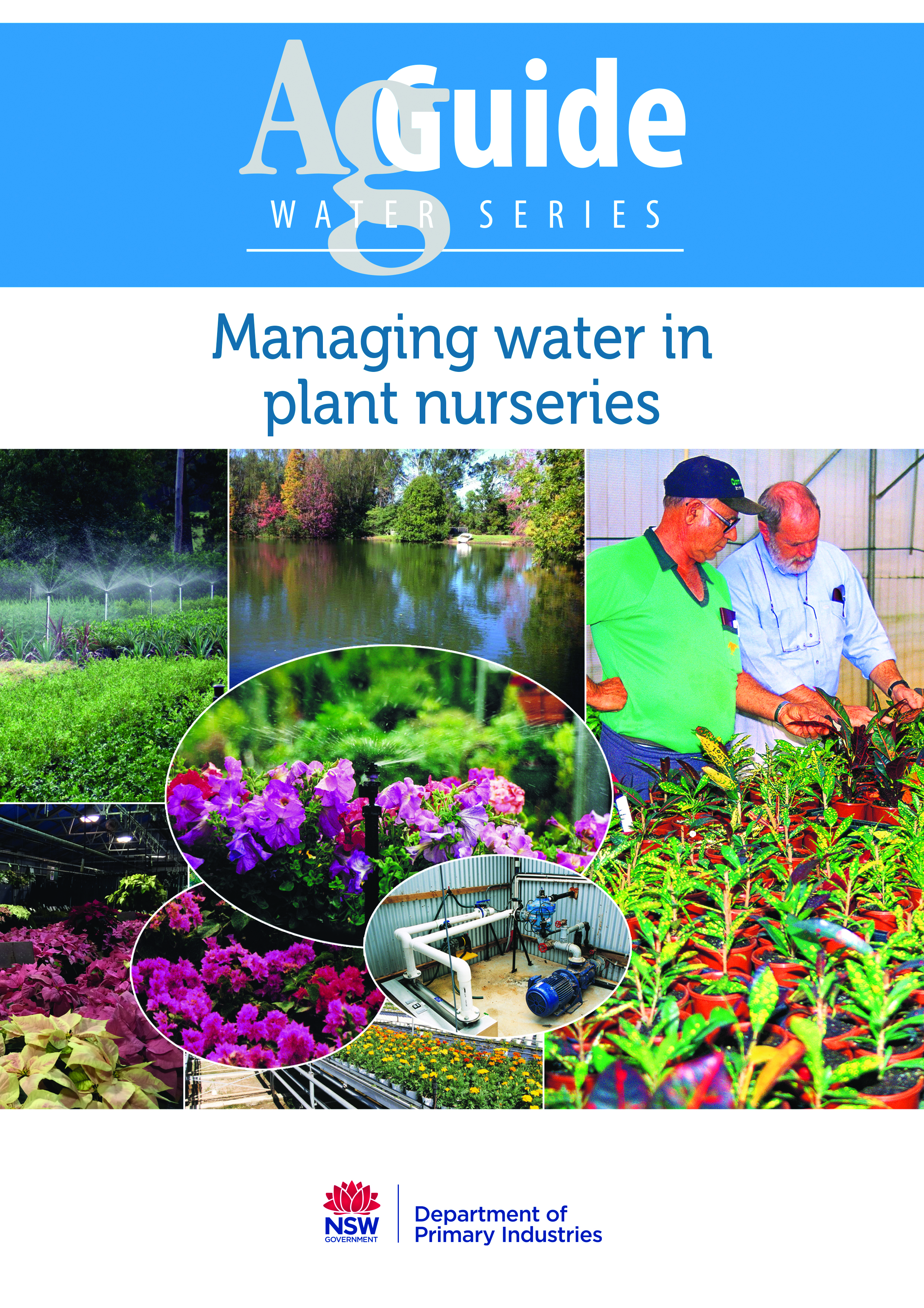Managing water in plant nurseries