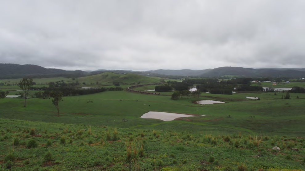 Tocal property with full dams and green paddocks