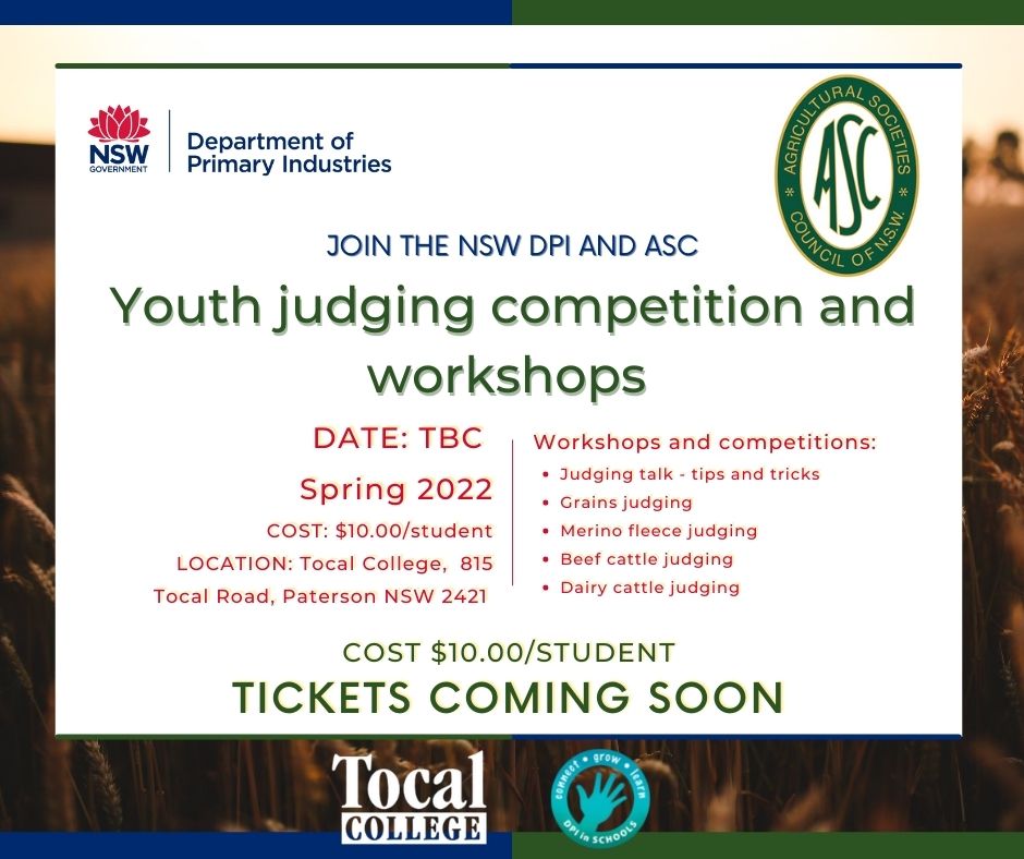 Tocal Youth judging event.png